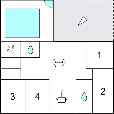 度假居 Stunning In With Sauna *